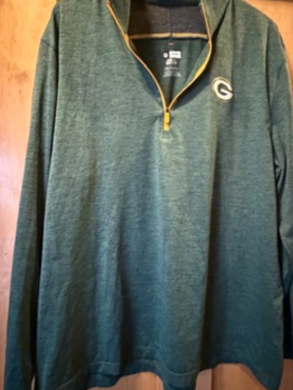 NFL Green Bay Packers Men's XXL Long Sleeve Shirt TX3 Cool Athletic Top